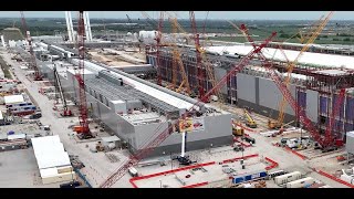 Samsung Taylor | 2nd aerial constructionupdate view for March 2024 | #samsungtaylor