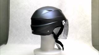 SERIO RE-40 RE-41 開閉シールド付きハーフヘルメット リード工業