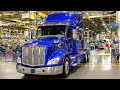 Peterbilt truck plant  inside the heavy truck factory