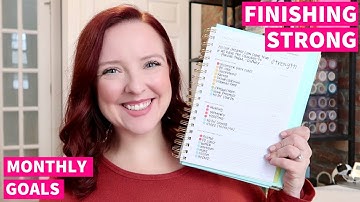 MONTHLY GOALS | POWER SHEETS CHECK IN | NOVEMBER 2021