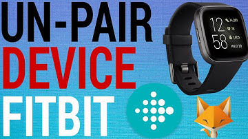 How To UnPair Fitbit From Your Account