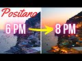 Amalfi Coast Sunset in Positano Italy 4k - Tramonto a Positano 4k sunset Positano Italy Amalfi Coast
