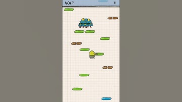 Doodle Jump - 10.000 Points (Mobile) Speedrun [0:30.700]