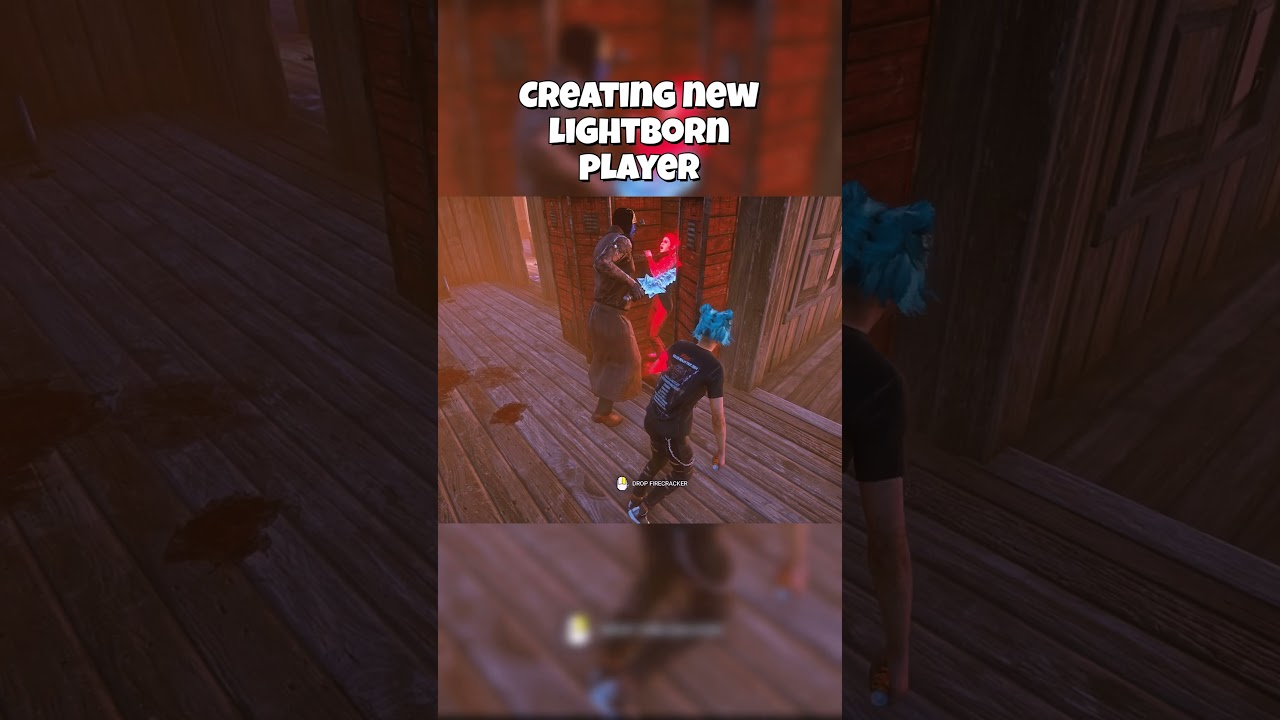 Creating New Lightborn Player #dbd #dbdshorts #deadbydaylight #dbdclips #dbdmemes #shorts