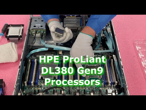 HPE ProLiant DL380 Gen9 | CPUs | Intel Xeon Processors Options | LGA2011-3 Socket | CPU Install