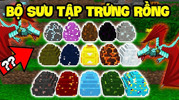 MINECRAFT KỴ SĨ RỒNG - TẬP 22 | BỘ SƯU TẬP TRỨNG RỒNG NGUYÊN TỐ, ĐÁNH BẠI ẾCH BĂNG GIÁ SIÊU MẠNH