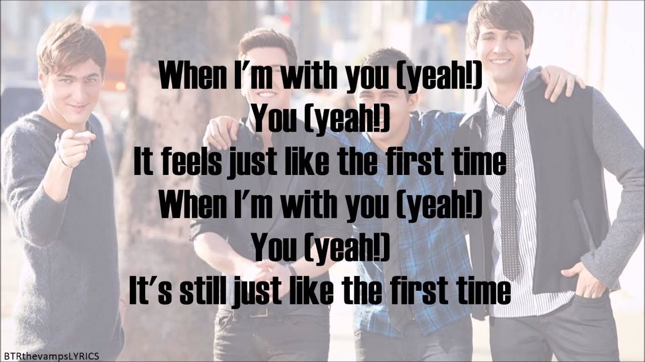 Big Time Rush First Time (with lyrics) YouTube Big Time Rush First Time (with lyrics) YouTube