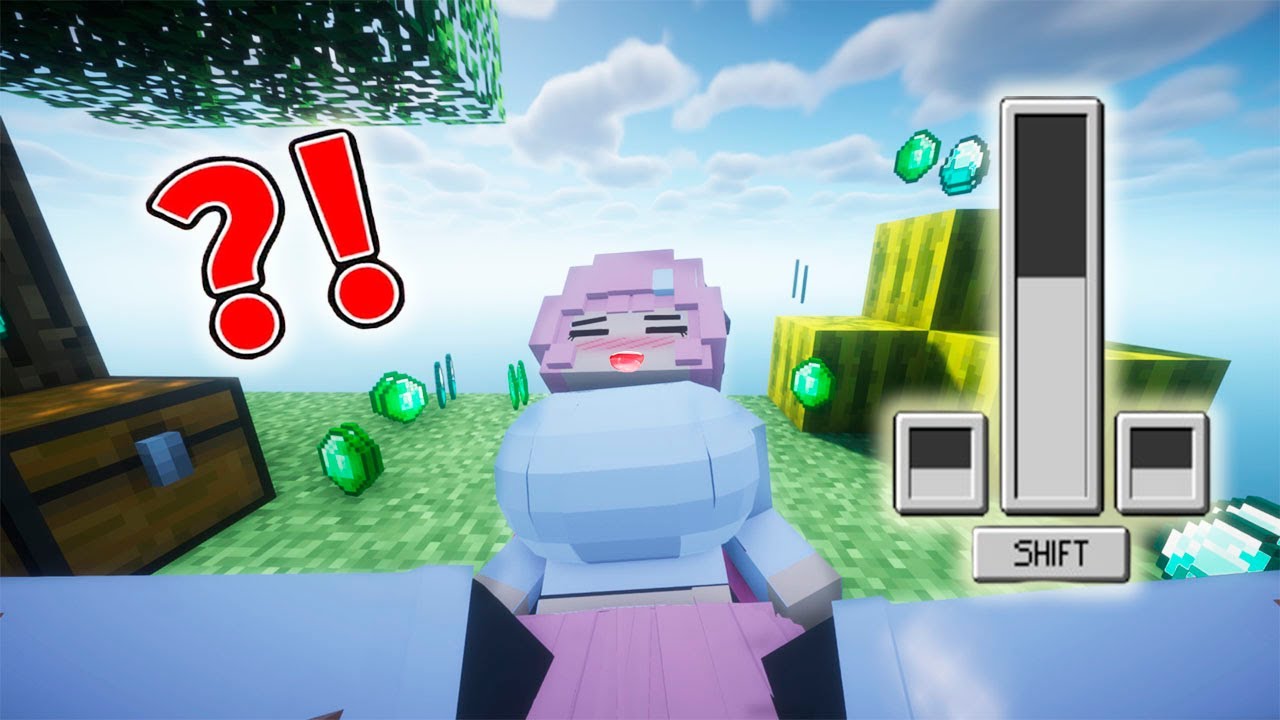 I Gave Jenny Tyan Diamonds In Minecraft Skyblock and... She Thanked Me UNEXPECTEDLY!