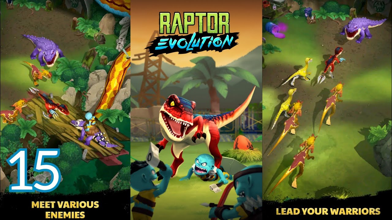 Raptor Evolution Gameplay Walkthrough Part 15 (IOS.Android) 