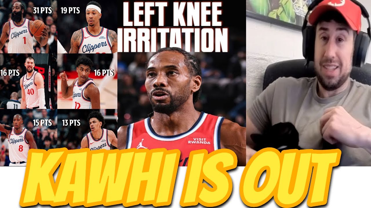 Kawhi Leaves Road Trip with Knee Injury