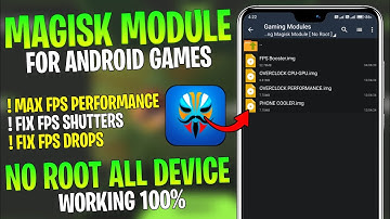 Magisk Module No Root || Overclock Android Performance || Max FPS & Fix Lag !! No Root