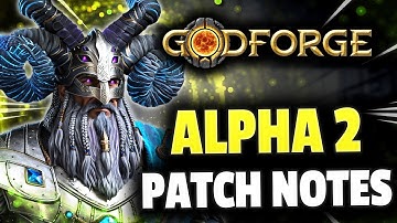 Godforge Alpha Wave 2 Patch Notes – Hero Unbinding, Cavern Rebalance & Huge Updates! | GodForge