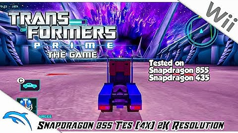 Transformers: Prime - The Game (Wii) Android Gameplay | Dolphin Emulator