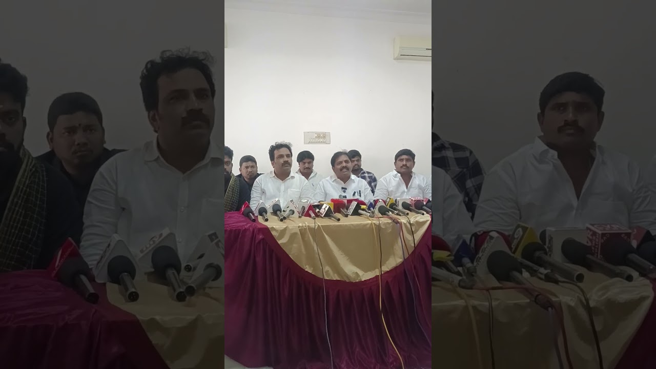 తెలుగుదేశం పార్టీ సిటీ అధ్యక్షుడు మజ్జి రాంబాబు పాత్రికేయుల సమావేశం...