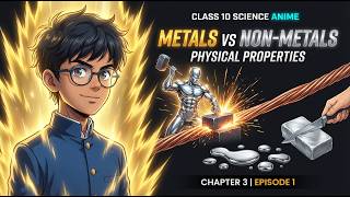 Class 10 Science Chapter 3 | Metals and Non-metals | Physical Properties | Anime Ep 1