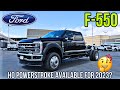 Rare 2023 Ford F550 Lariat 60 C/A: Here's Everything You Need To Know + Great Updates!