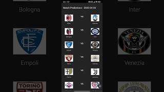 Italian Serie A Previews Bologna Vs Inter, Ac Milan Vs Atalanta, Empoli Vs Venezia 20 April 2025