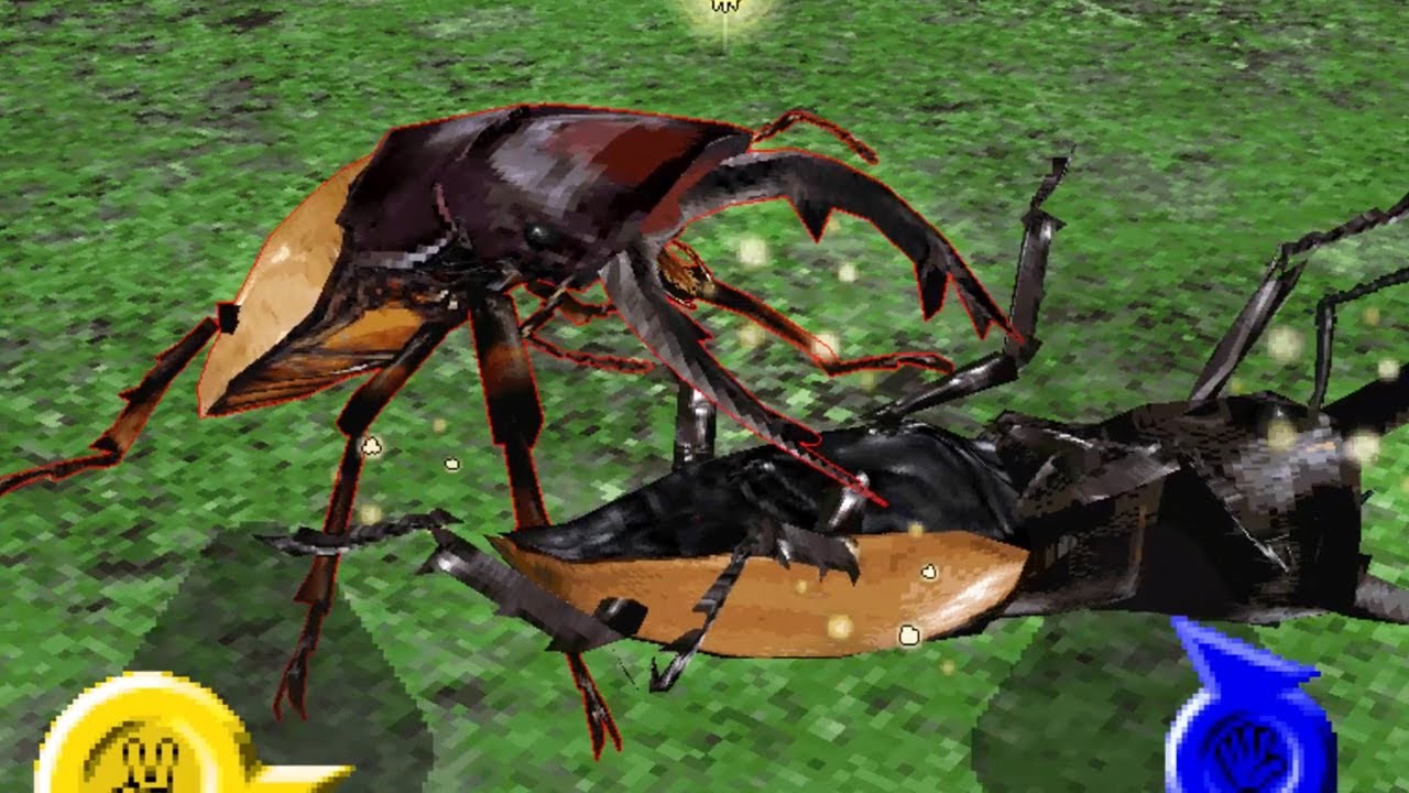 甲虫王者ムシキング - フェモラリスツヤクワガタの超必殺技 - VT