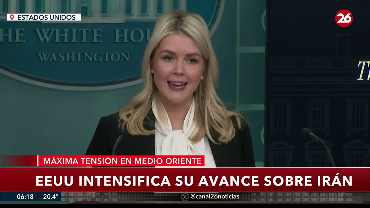 🚨 EEUU intensifica su avance sobre Irán