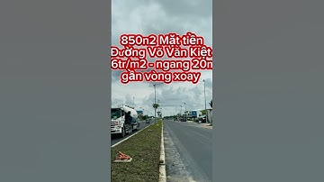 #nhadatcantho 850m2 mặt tiền Đường Võ Văn Kiệt #batdongsan