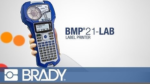 BMP21-LAB Printer - Laboratory Label Maker