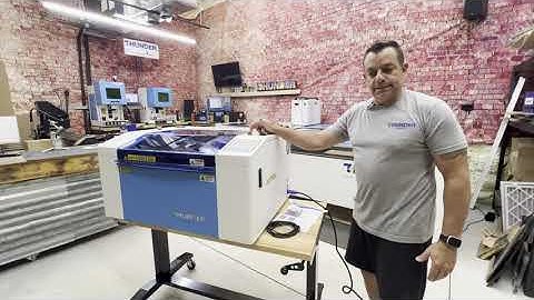 Thunder Laser Bolt: Power Up, Testing Axis, Choosing your connection method