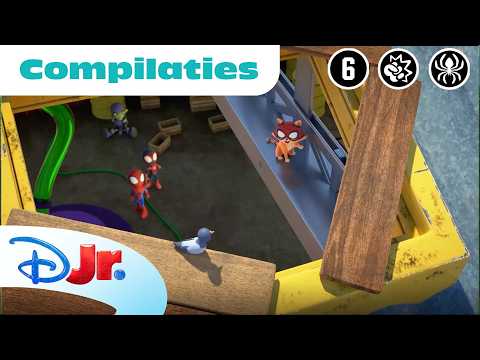 🐱 Bootsie In Actie | Spidey en Ironman | Complicatie | Disney Junior België-Nederland