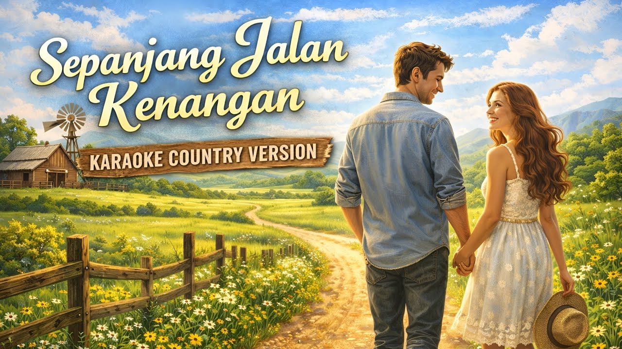 🔥SEPANJANG JALAN KENANGAN | KARAOKE | INSTRUMENTAL | Country version 🎤 🚫🎹🎸🎺🎤