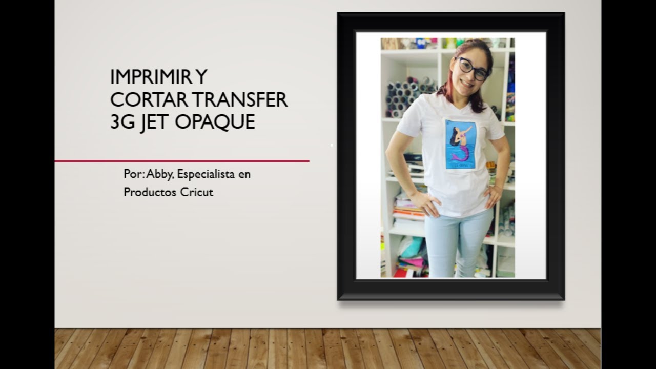 Camiseta con Transfer 3G Jet Opaque en espanol YouTube