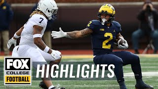 Penn State vs. Michigan Highlights | CFB on FOX