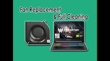 Acer Predator Helios 300 PH315-53-5634 (N20C3) | Fan Replacement and Full Cleaning