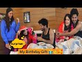 Arshi my sister surprised me on my birt.ay   prank on me  danish khan   tukka