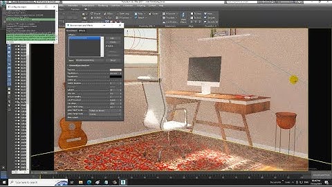 3DsMax Tutorials, Learn Lighting a Stylish Furniture from Scratch in 3dsmax ( Part 10)