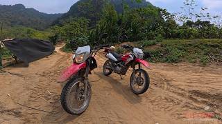 My brother’s motorcycle is spraying oil… But still runs perfect | Vietnam ride part 18