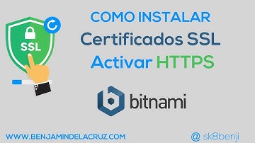 Instalar certificados SSL | AWS Bitnami | Activar HTTPS