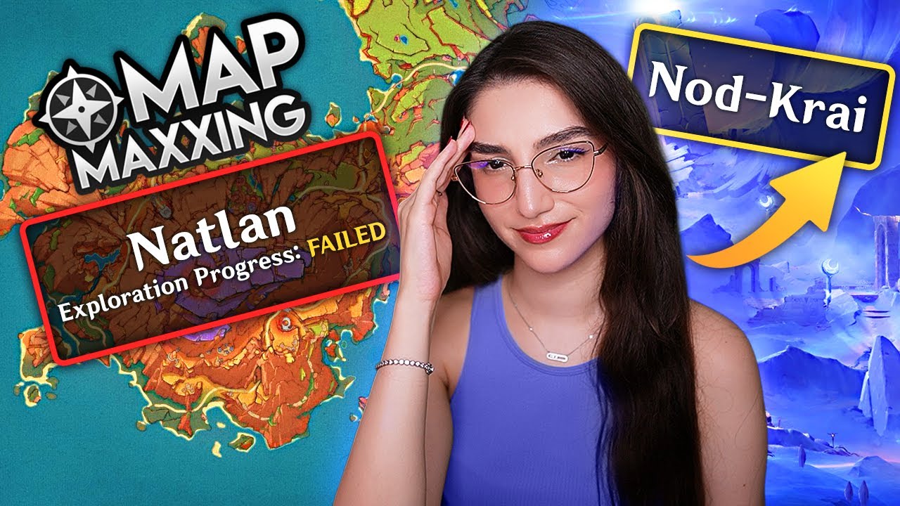 I Tried Maxxing Out Natlan Before Nodkrai… and I Failed  - Map Maxxing (Ep.3)