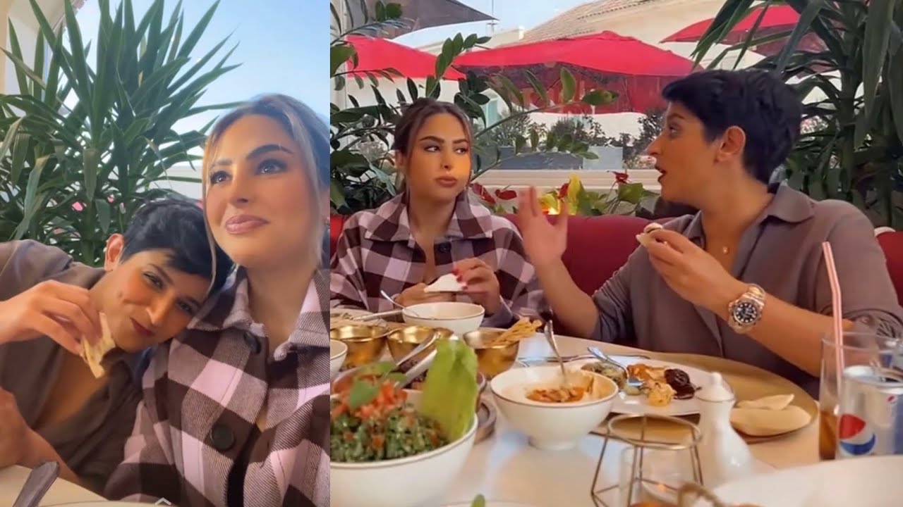 سنابات فوز الفهد و نورة 🤣😅