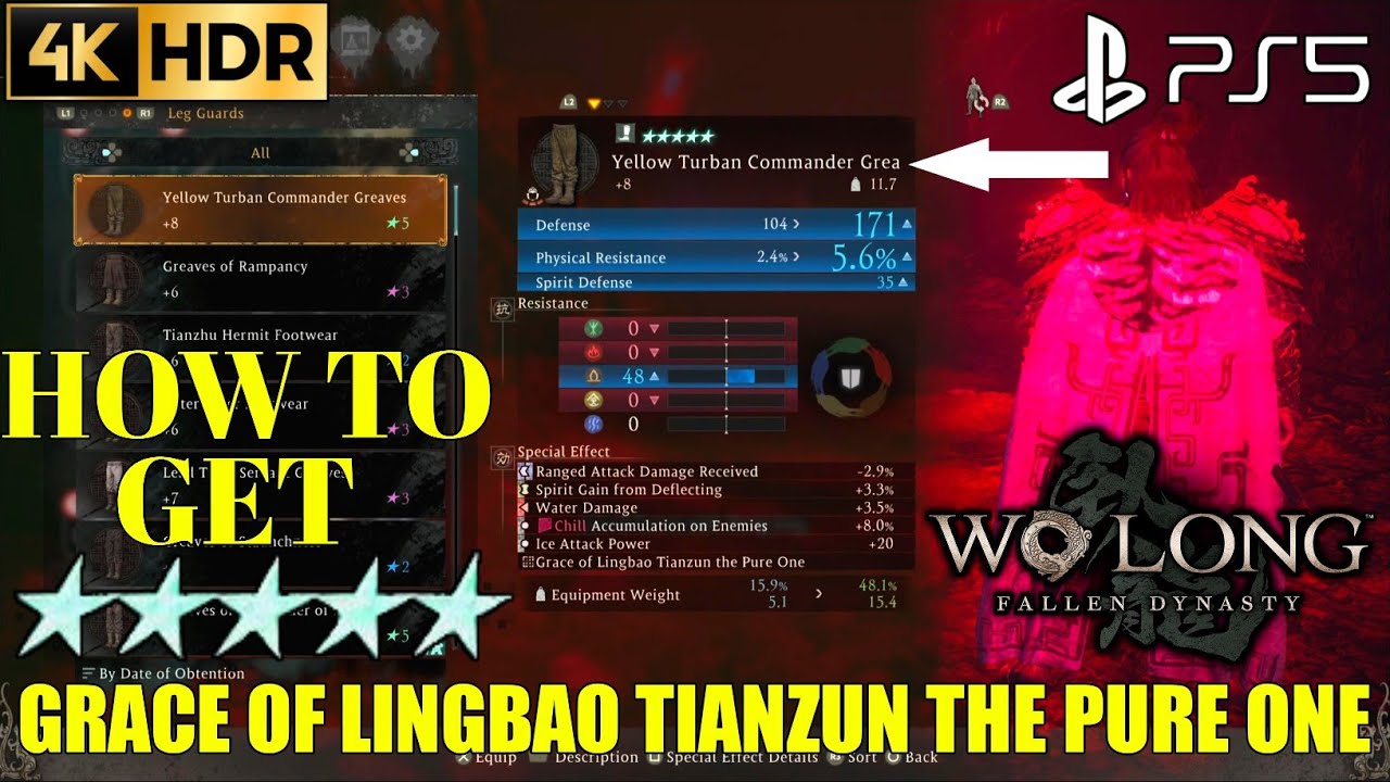 How to Get 5 Star Grace of Lingbao Tianzun WO LONG FALLEN DYNASTY Grace of Lingbao Tianzun 5 Star
