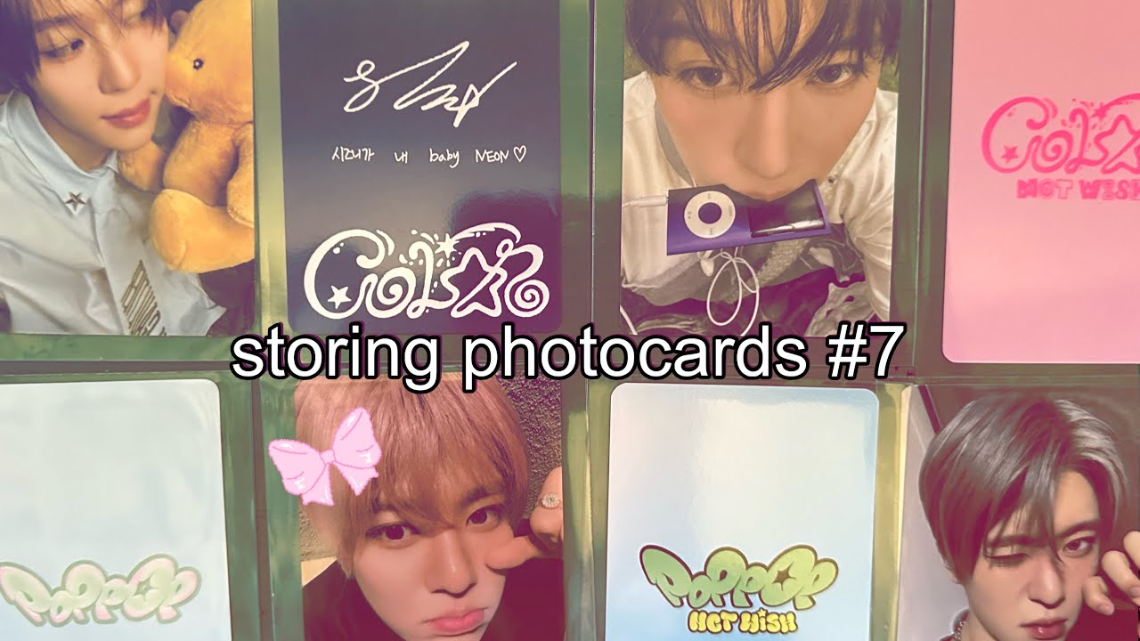 storing photocards #7 ᯓ★ all nct!