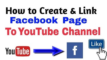 How to create and link Facebook page to YouTube channel 2022 | Link YouTube channel to Facebook page