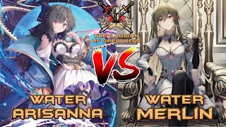 Water Arisanna vs Water Merlin ll Grand Archive Gameplay