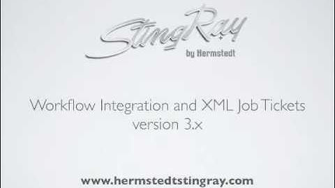 StingRay 3.0 Workflow Integration - Part 3