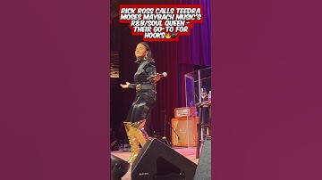 Thumbnail of 🎵Rick Ross Calls Teedra Moses Maybach Music’s Hook Queen — Period.#shorts #rnb #music