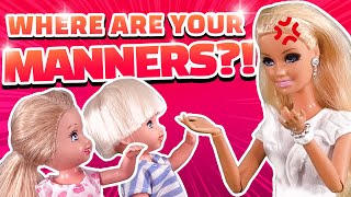 Barbie  Where Are Your Manners? | Ep.195