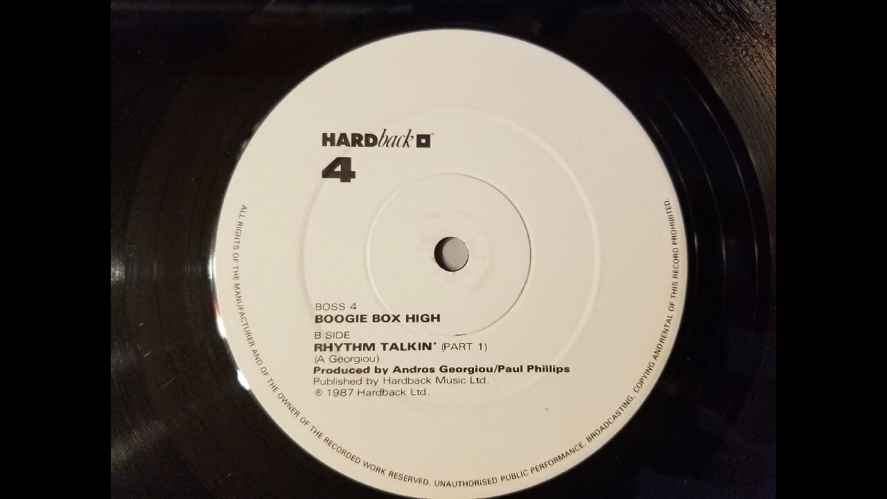 Boogie box high - Rhythm talkin' (part 1)