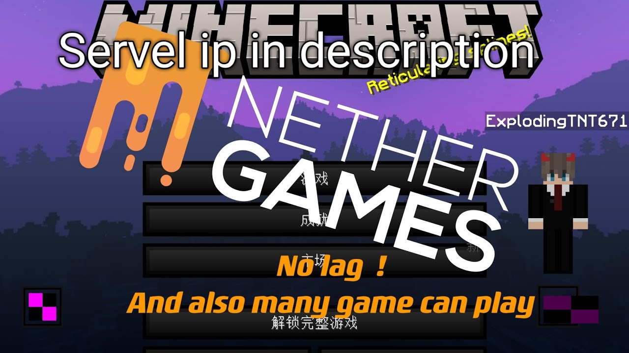 Best bedwars and pvp practice servel for Minecraft Pe [ Servel ip in