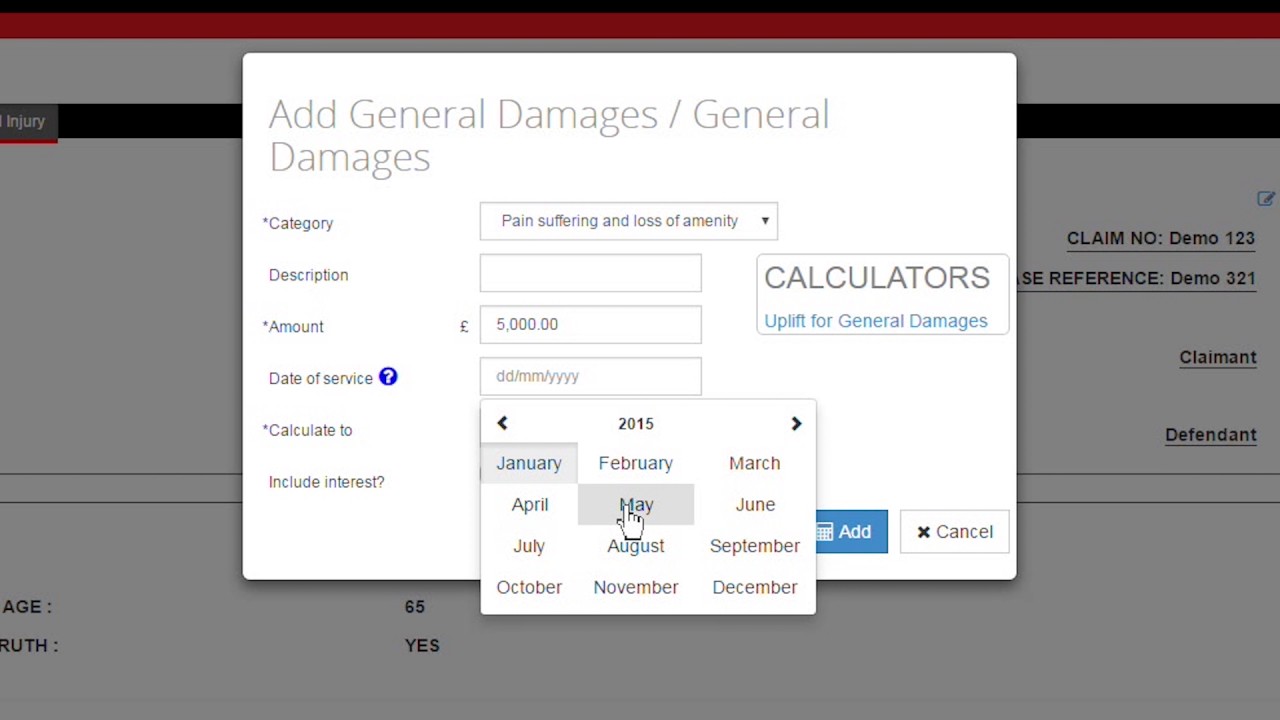 Schedule of loss calculator - YouTube