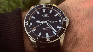 Mido Ocean Star caliber 80 diver watch #mido #oceanstar #diver #diverwatch #unboxing #watchreview