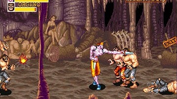 Captain Commando (Capcom 1991)  Attract Mode 60fps