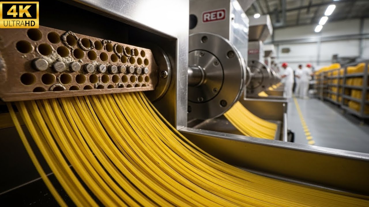 Inside the Pasta Manufacturing Line